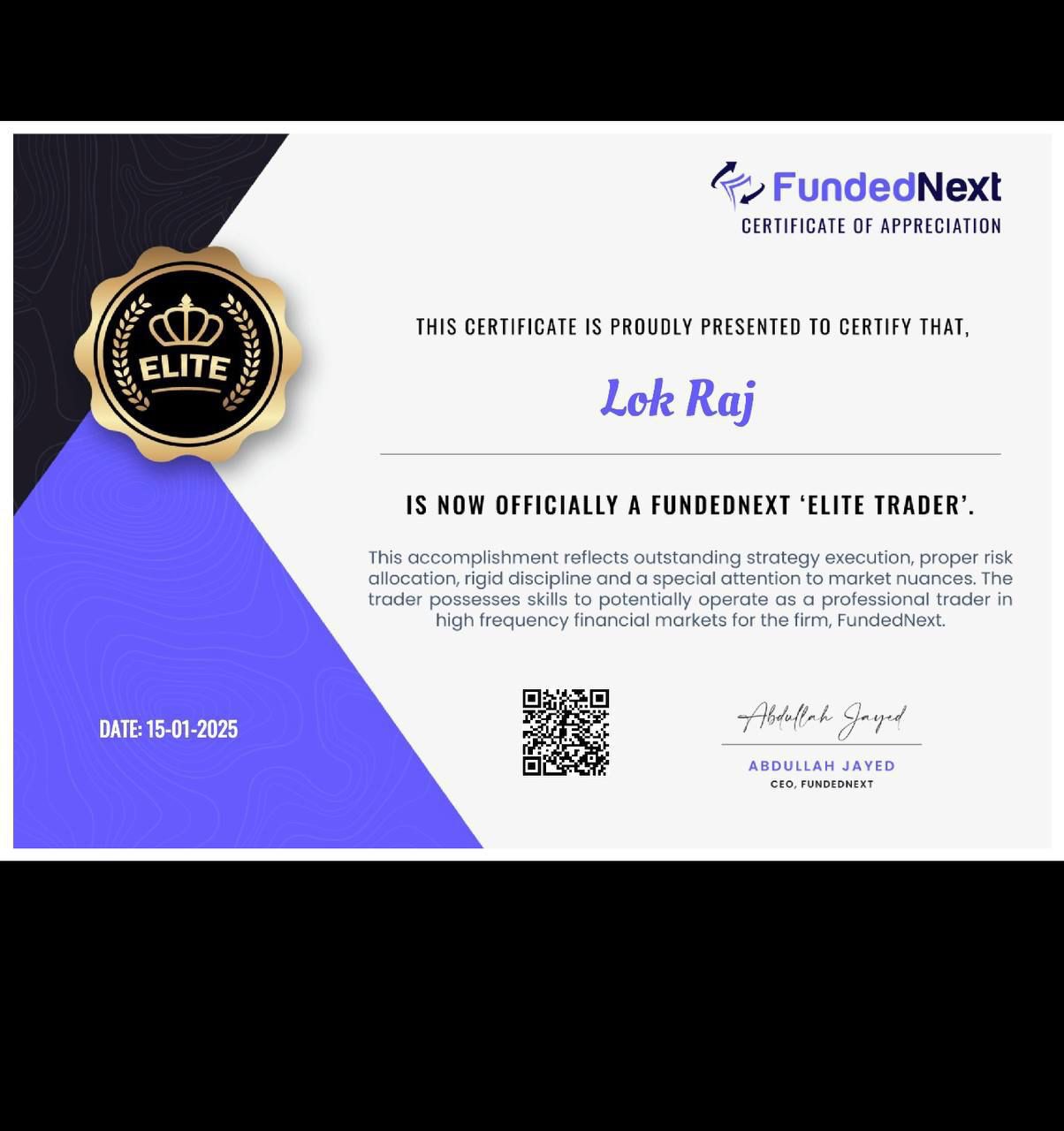 Certificate No 13